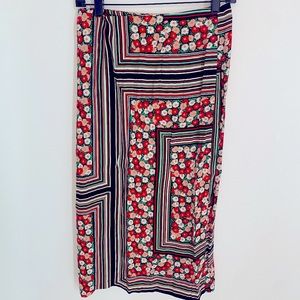 Top shop slit skirt with cool design